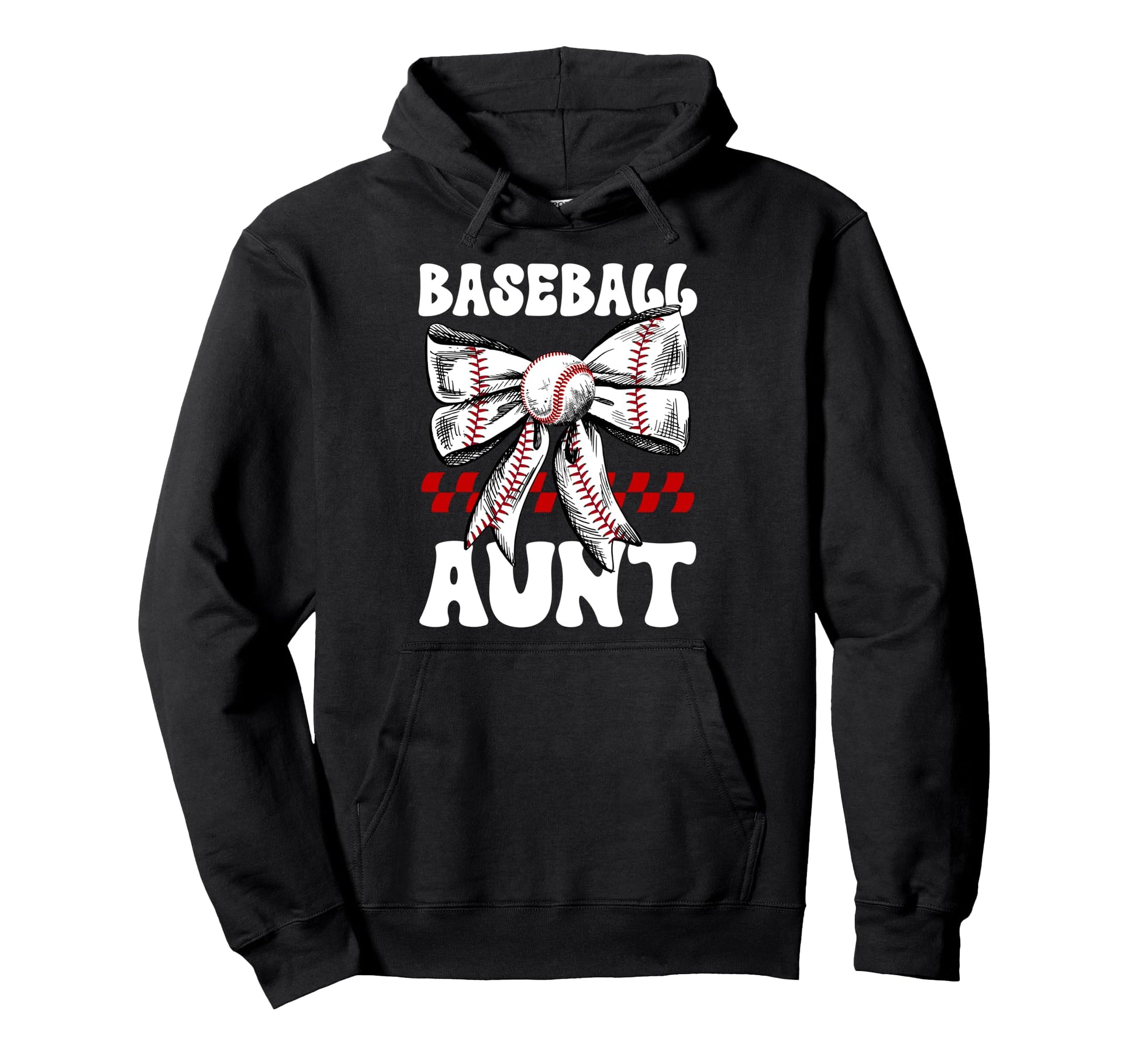 Baseball Aunt Baseball Player Auntie Hoodie - Custom Art Print for Adults - T-Shirt, Sweatshirt, Hoodie