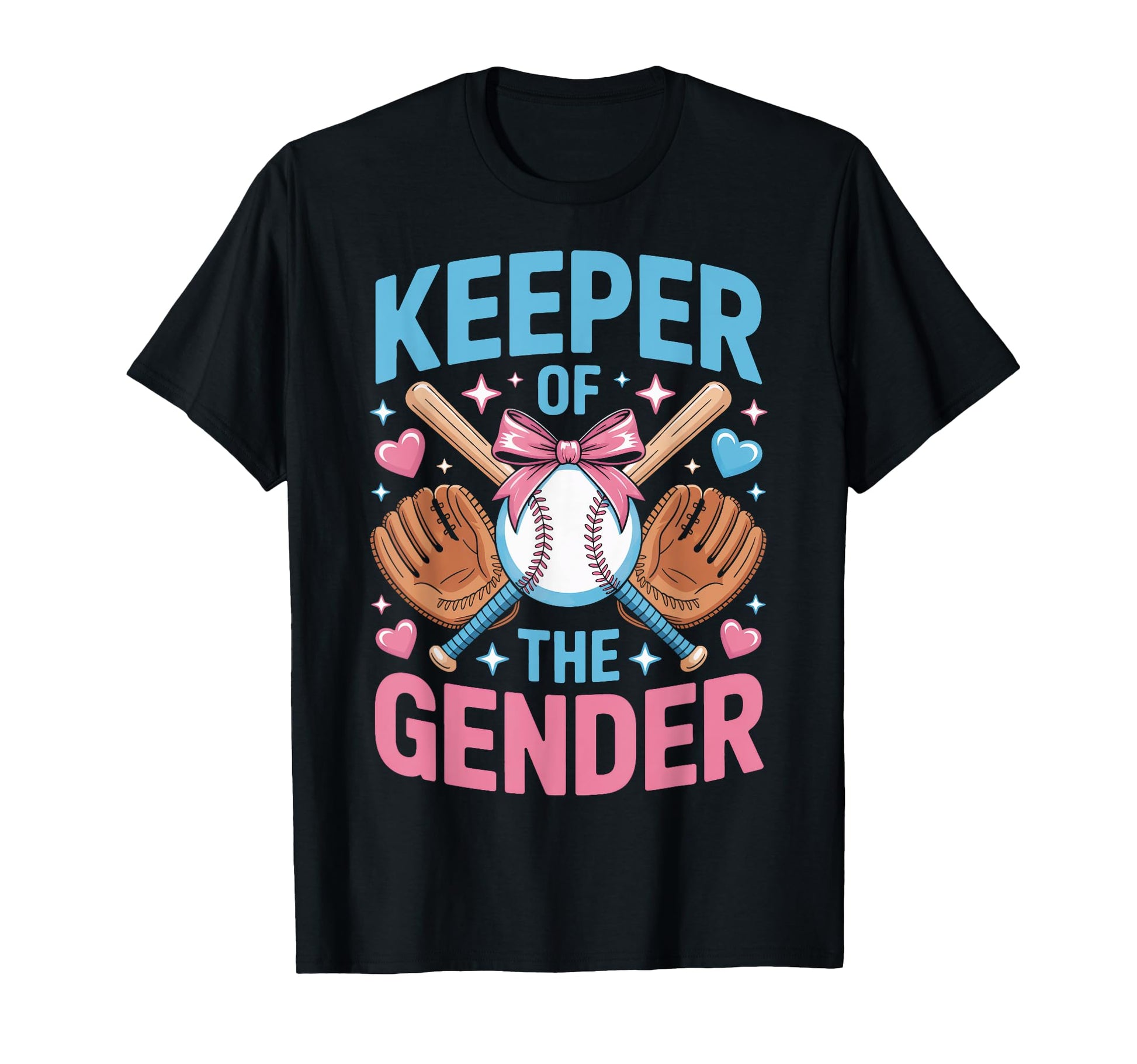 Baseball Reveal Keeper Gender T-Shirt - Casual Everyday Wear for Adults - T-Shirt, Sweatshirt, Hoodie
