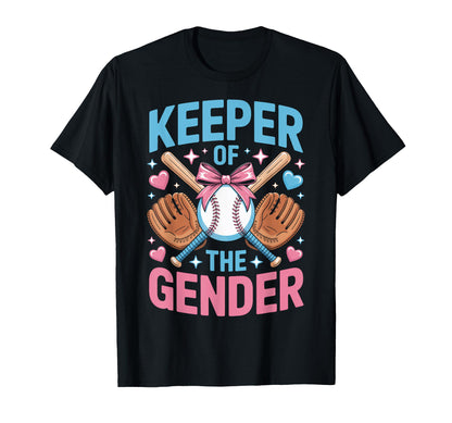 Baseball Reveal Keeper Gender T-Shirt - Casual Everyday Wear for Adults - T-Shirt, Sweatshirt, Hoodie