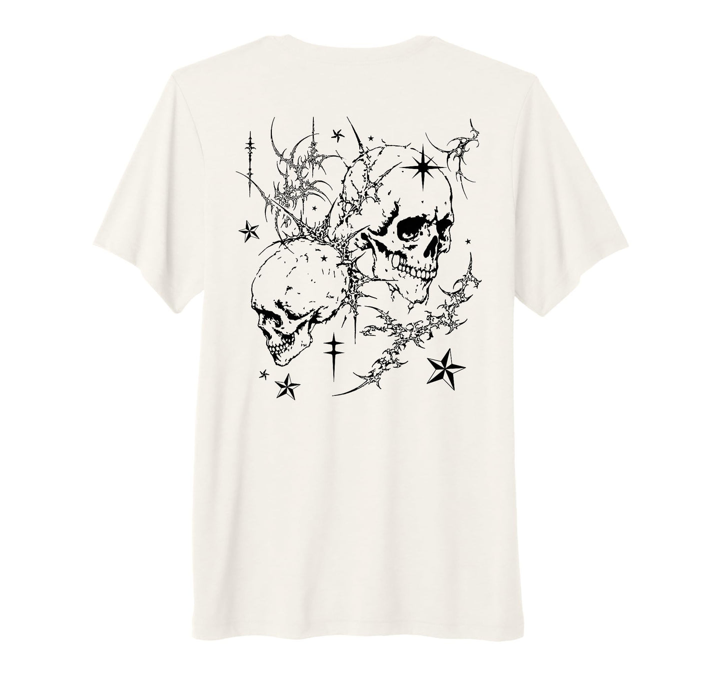 Skull Y2K Grunge Goth Alt Sigilism Tri T-Shirt - Novelty Apparel Men Women - T-Shirt, Sweatshirt, Hoodie