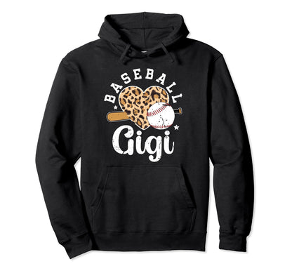 Baseball Gigi Grandma Gigi Baseball Hoodie - Custom Art Print for Adults - T-Shirt, Sweatshirt, Hoodie