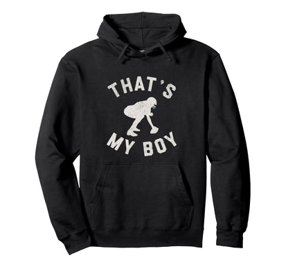 Thats My Lineman Mom Proud Football Hoodie - Fun Novelty Design Unisex - T-Shirt, Sweatshirt, Hoodie