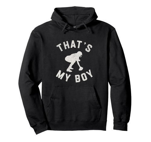 Thats My Lineman Mom Proud Football Hoodie - Fun Novelty Design Unisex - T-Shirt, Sweatshirt, Hoodie