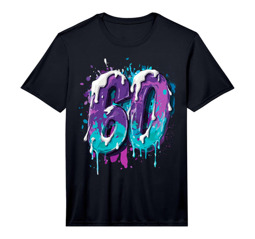 Baseball 60 Number Performance T-Shirt - Unique Graphic for Adults - T-Shirt, Sweatshirt, Hoodie