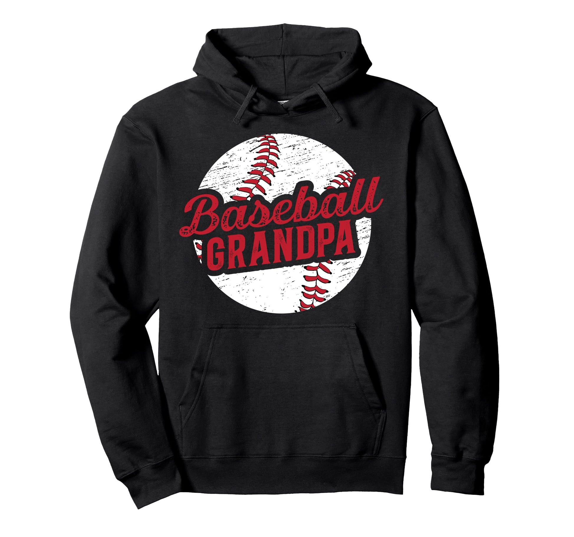 Baseball Grandpa Best Baseball Hoodie - Casual Everyday Wear Men Women - T-Shirt, Sweatshirt, Hoodie