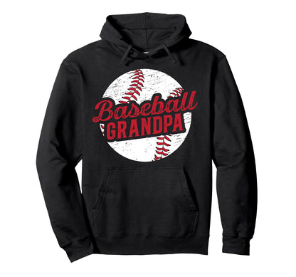 Baseball Grandpa Best Baseball Hoodie - Casual Everyday Wear Men Women - T-Shirt, Sweatshirt, Hoodie