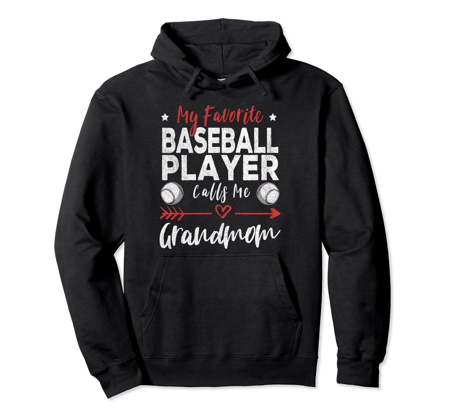 My Favorite Baseball Player Calls Me Hoodie - Trendy Graphic for Adults - T-Shirt, Sweatshirt, Hoodie