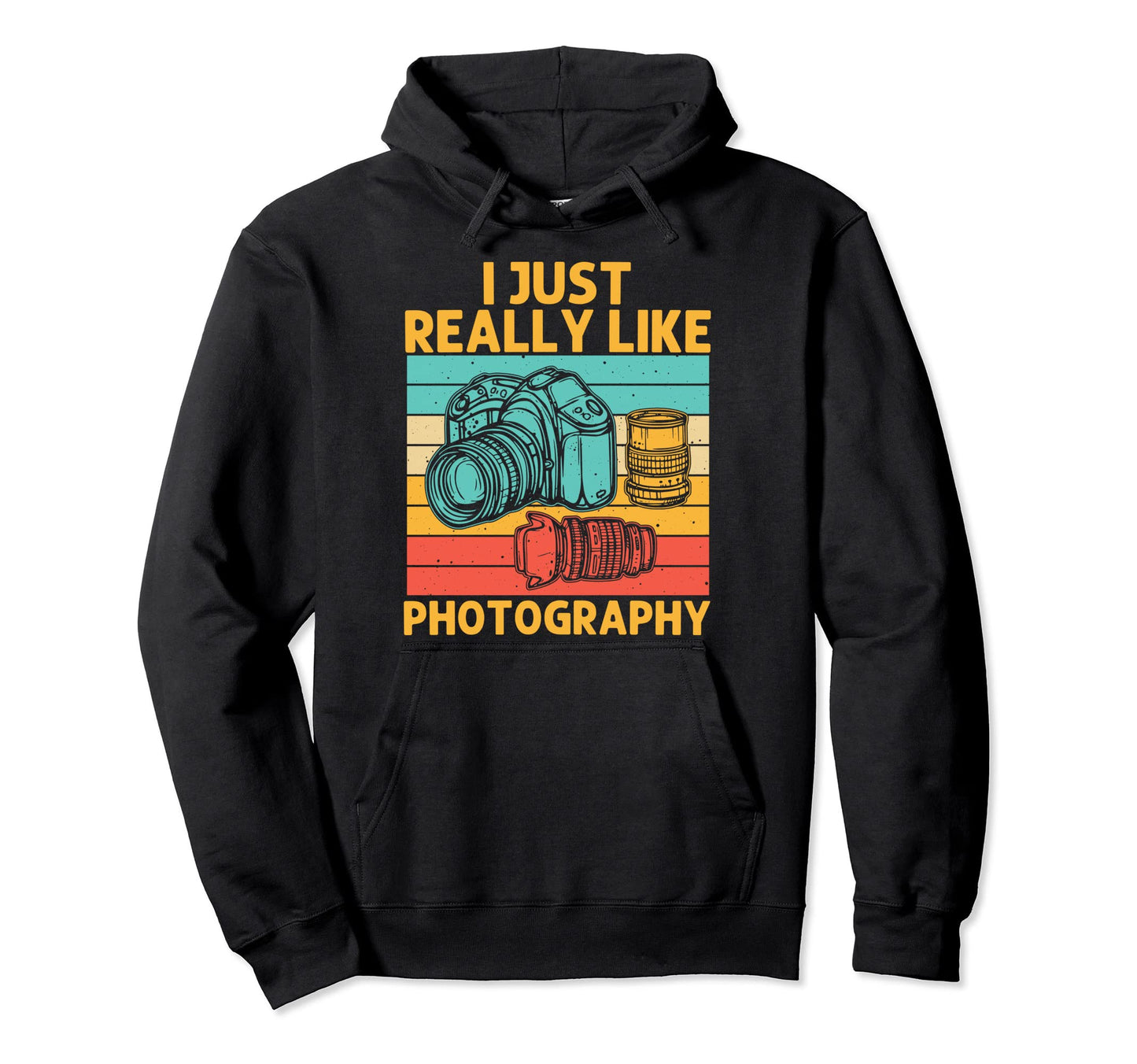 Photographer Photography Lover Hoodie - Graphic Print for Adults - T-Shirt, Sweatshirt, Hoodie