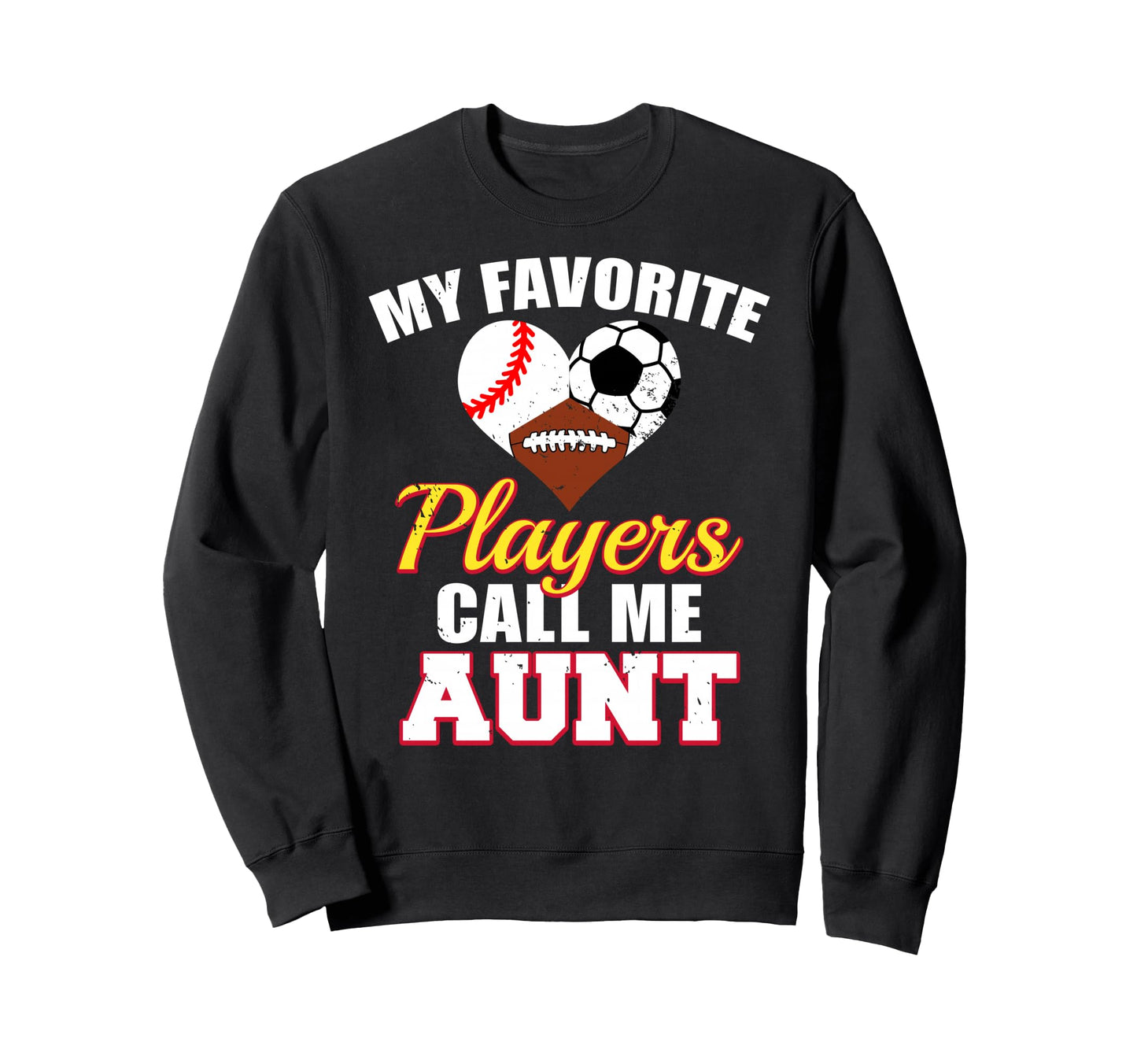 My Favorite Baseball Soccer Sweatshirt - Fun Novelty Design Unisex - T-Shirt, Sweatshirt, Hoodie