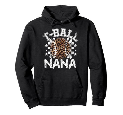 T Ball Teeball Nana Leopard Cheetah Hoodie - Custom Art Print Men Women - T-Shirt, Sweatshirt, Hoodie