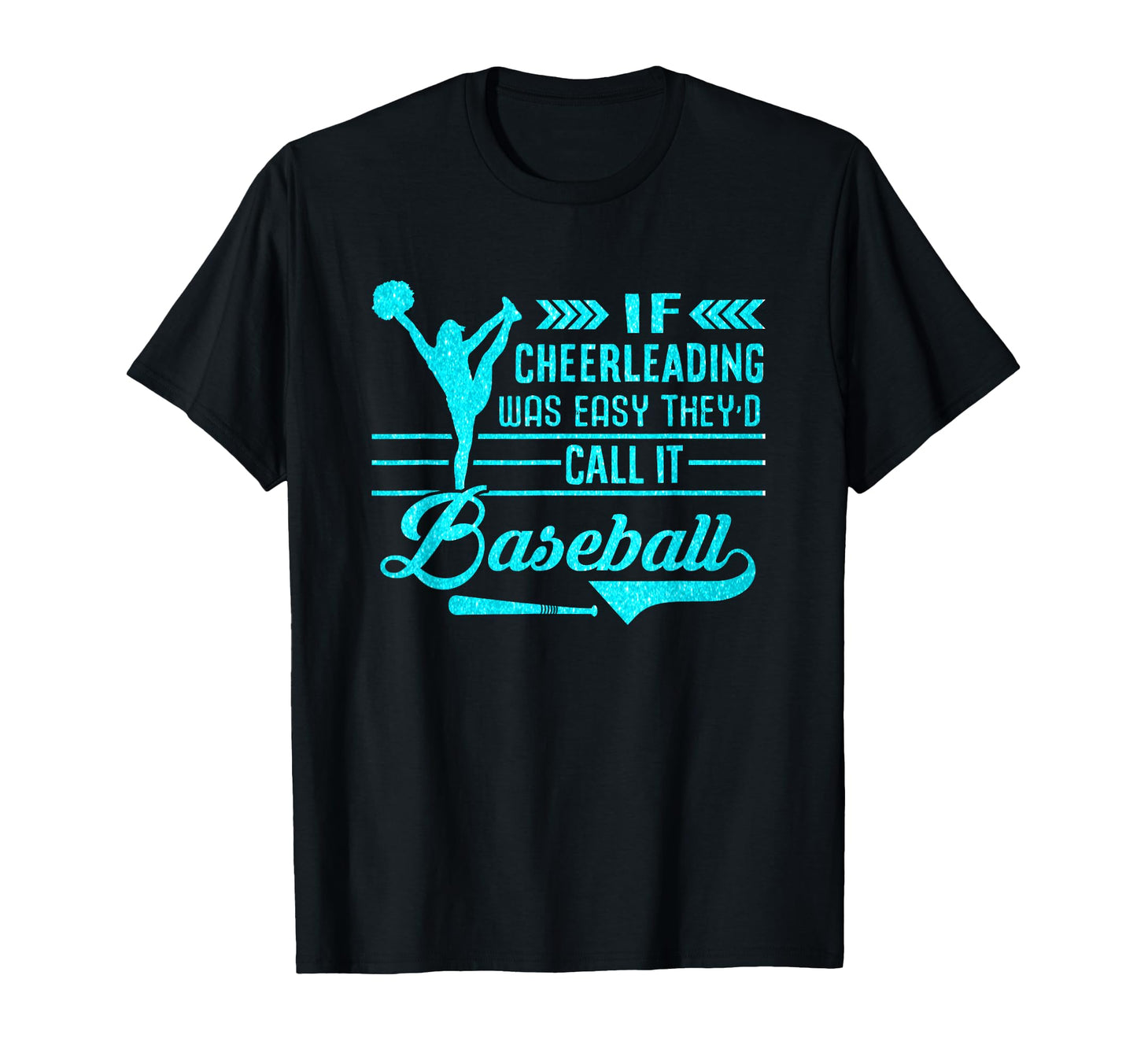 If Cheerleading Was Easy Theyd Call T-Shirt - Minimalist Print for Adults - T-Shirt, Sweatshirt, Hoodie