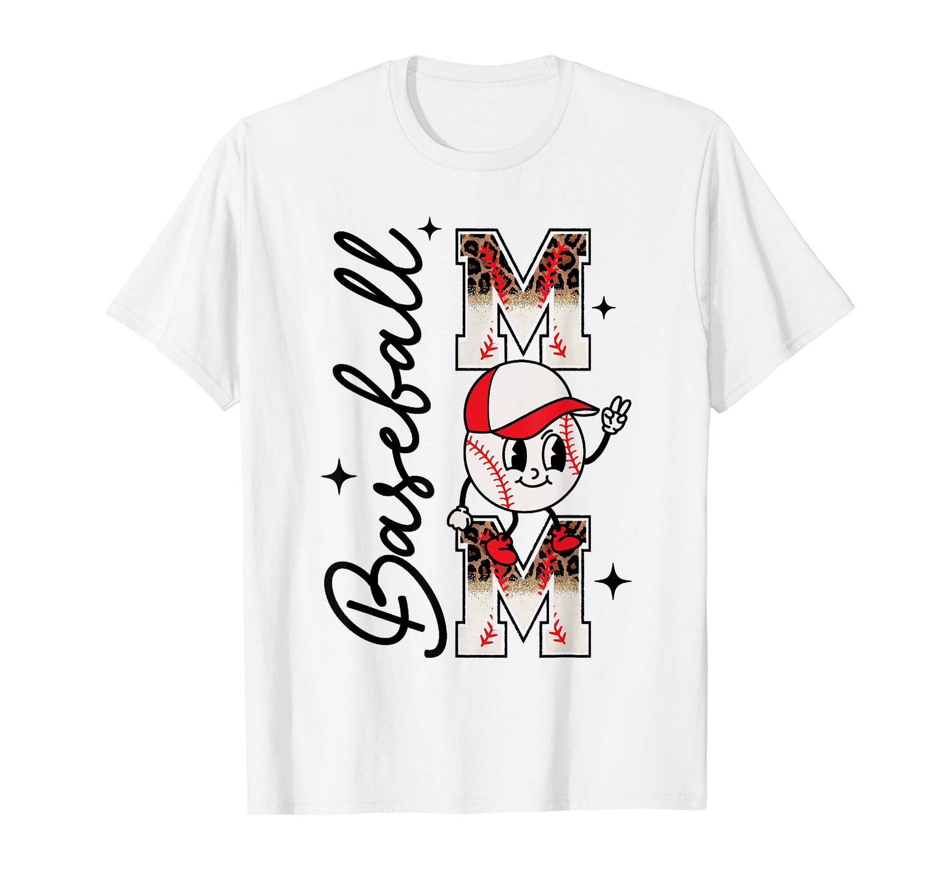 Baseball Mom Mama Baseball Life Softball T-Shirt - Novelty Apparel Unisex - T-Shirt, Sweatshirt, Hoodie