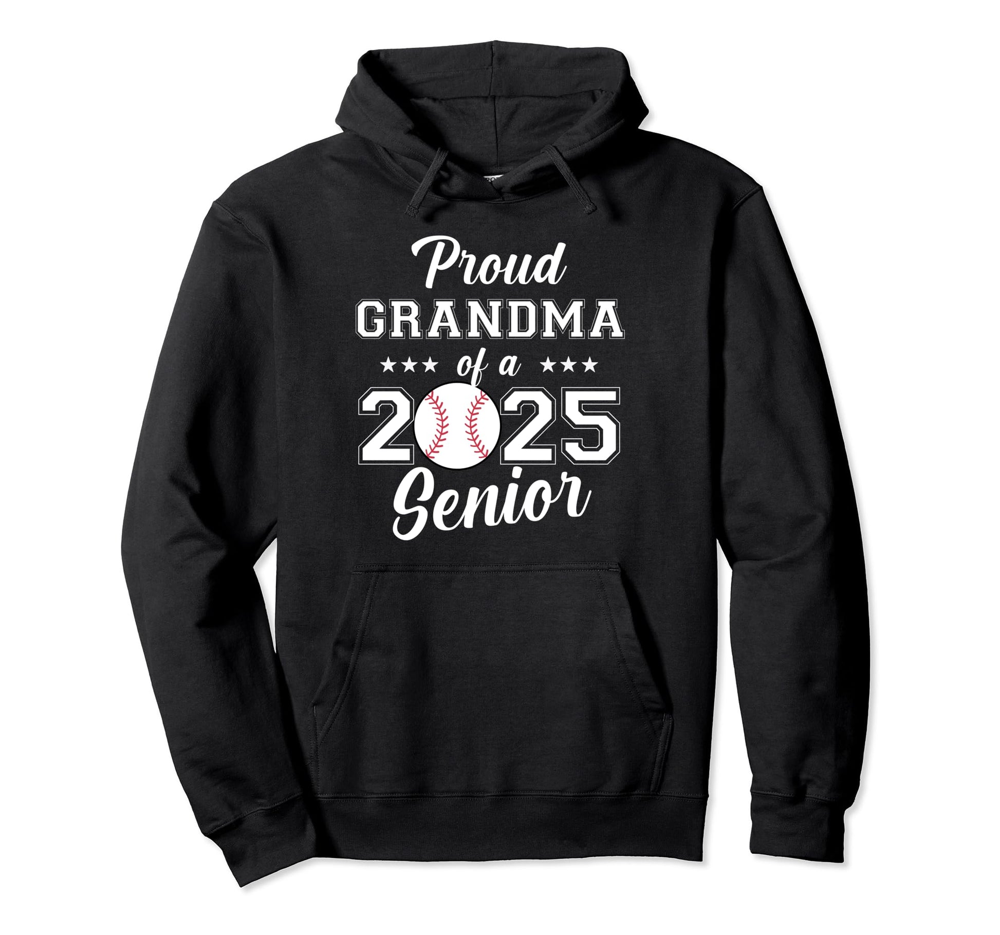 Class 2025 Baseball Grandma Senior Hoodie - Aesthetic Graphic for Adults - T-Shirt, Sweatshirt, Hoodie