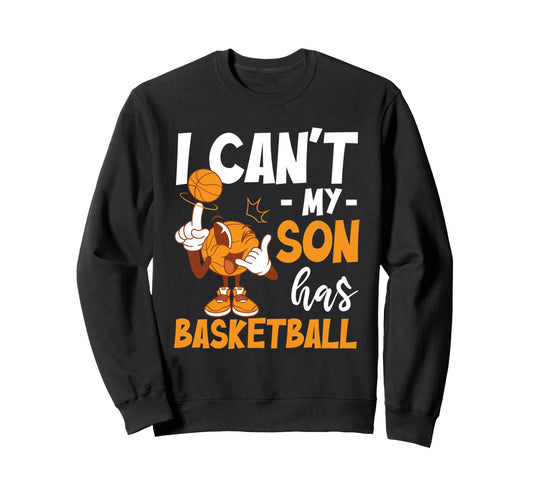 Fathers Day Basketball Dad Game Sweatshirt - Minimalist Print for Adults - T-Shirt, Sweatshirt, Hoodie