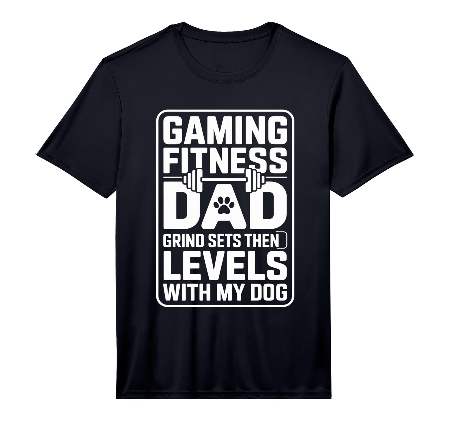 Mens Gaming Fitness Dad Grind Sets T-Shirt - Custom Art Print Men Women - T-Shirt, Sweatshirt, Hoodie