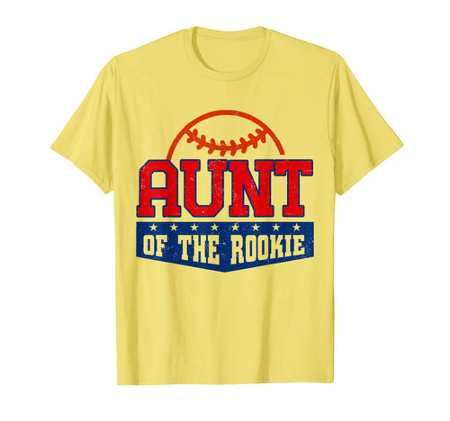 Aunt Rookie Baseball 1St Birthday T-Shirt - Novelty Apparel Men Women - T-Shirt, Sweatshirt, Hoodie