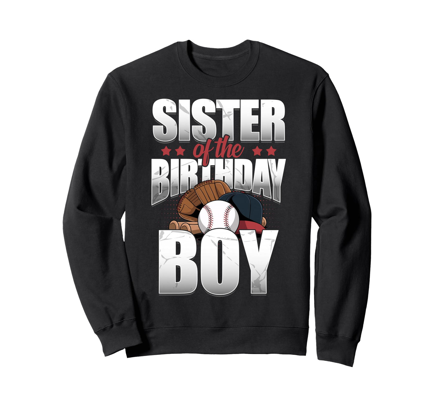 Sister Birthday Matching Baseball Sweatshirt - Aesthetic Graphic Men Women - T-Shirt, Sweatshirt, Hoodie