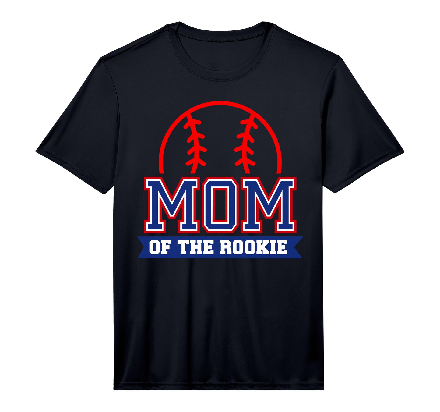 Mom Rookie 1St Birthday Baseball Theme T-Shirt - Unique Graphic Men Women - T-Shirt, Sweatshirt, Hoodie