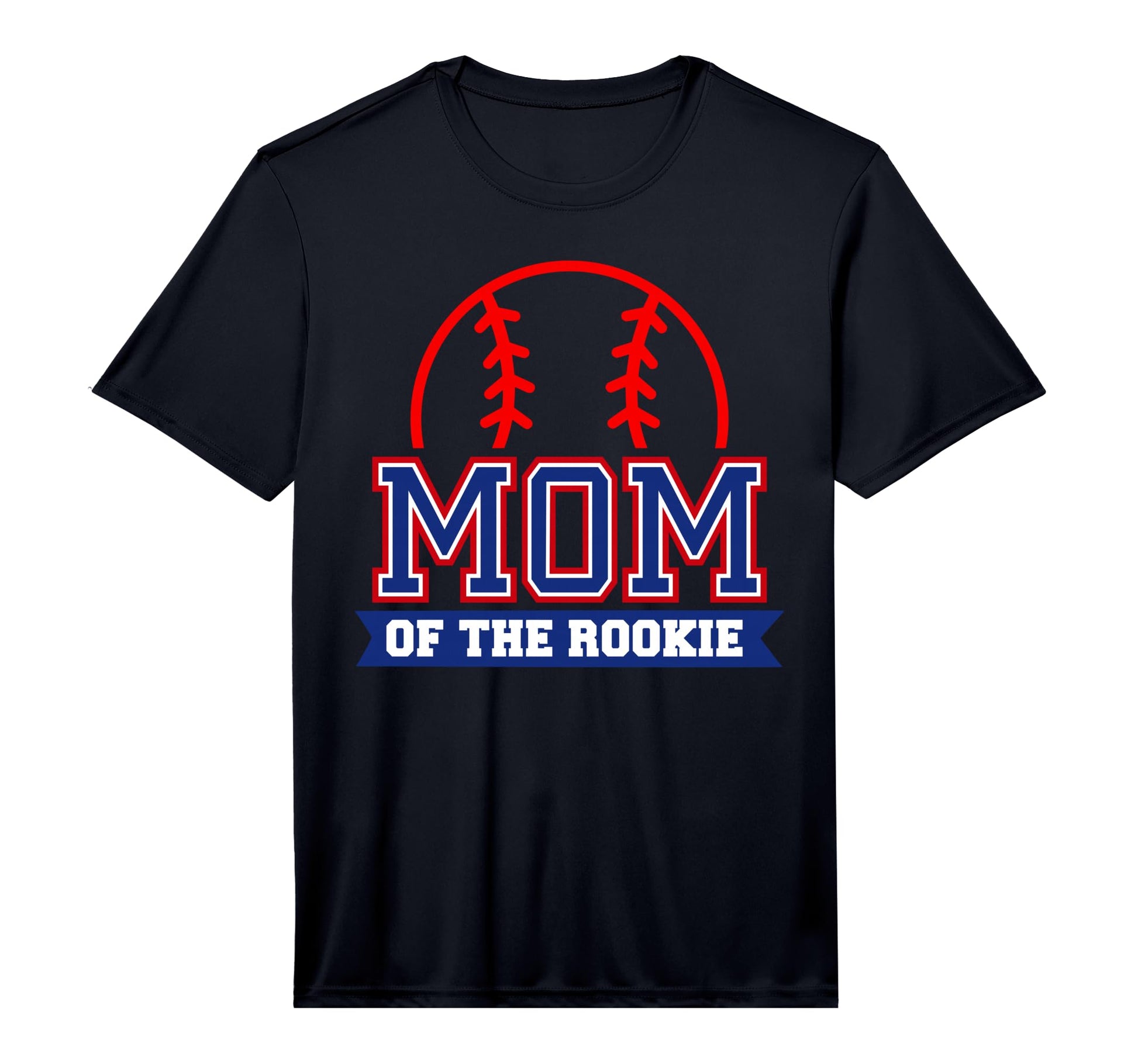 Mom Rookie 1St Birthday Baseball Theme T-Shirt - Unique Graphic Men Women - T-Shirt, Sweatshirt, Hoodie