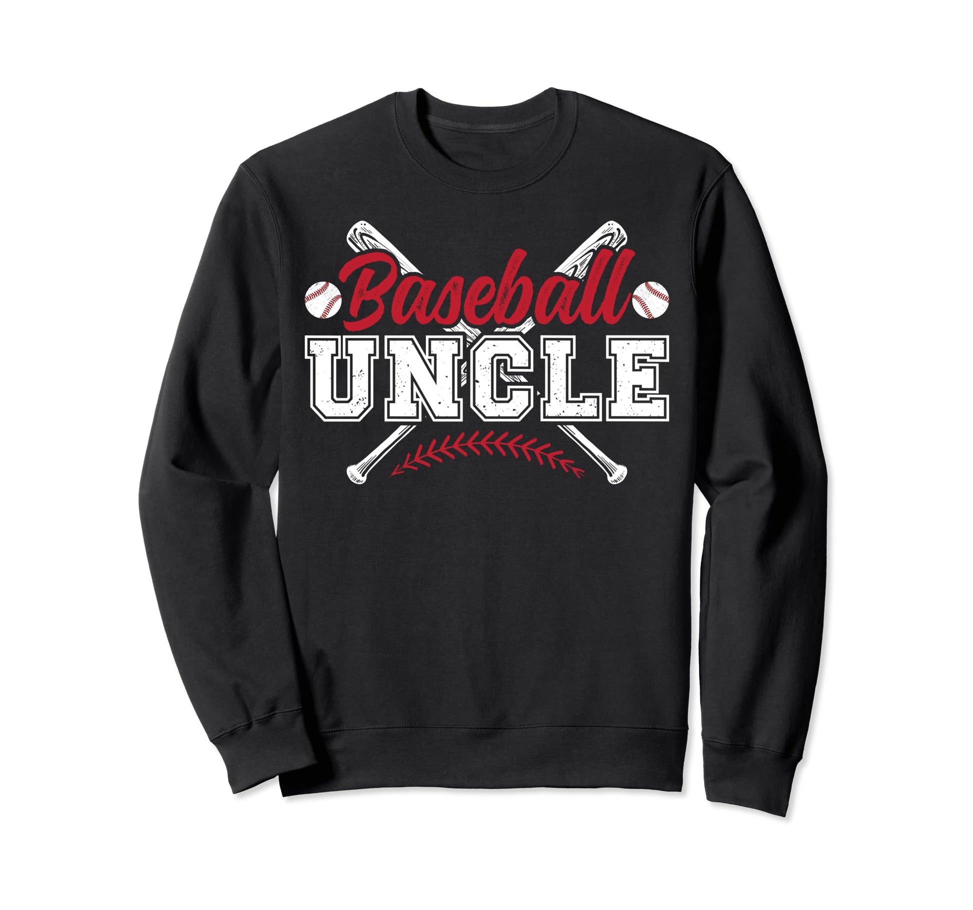 Baseball Uncle Baseball Player Sweatshirt - Aesthetic Graphic Men Women - T-Shirt, Sweatshirt, Hoodie