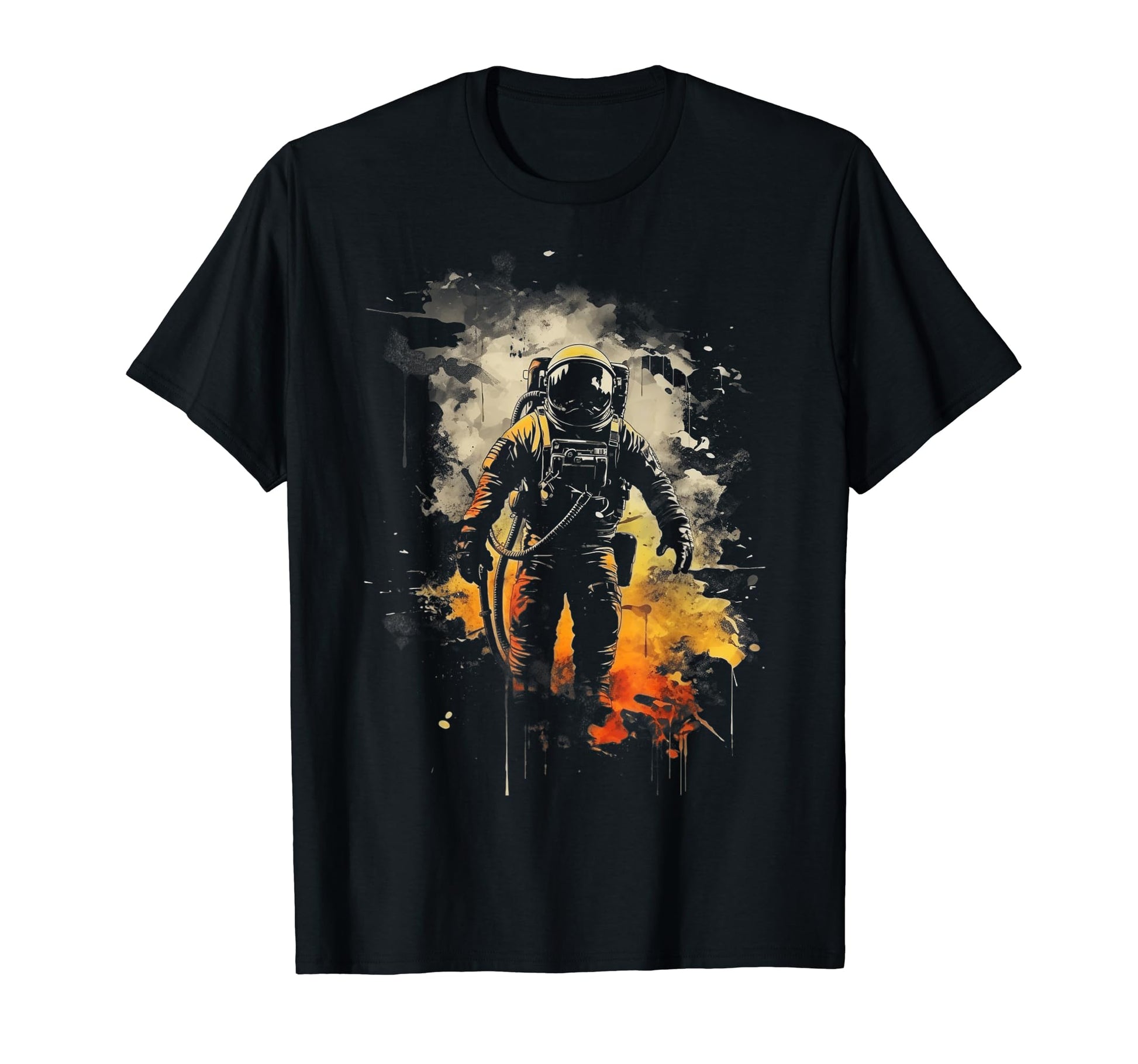 Astronaut Distressed 90S Space Grunge T-Shirt - Aesthetic Graphic Unisex - T-Shirt, Sweatshirt, Hoodie