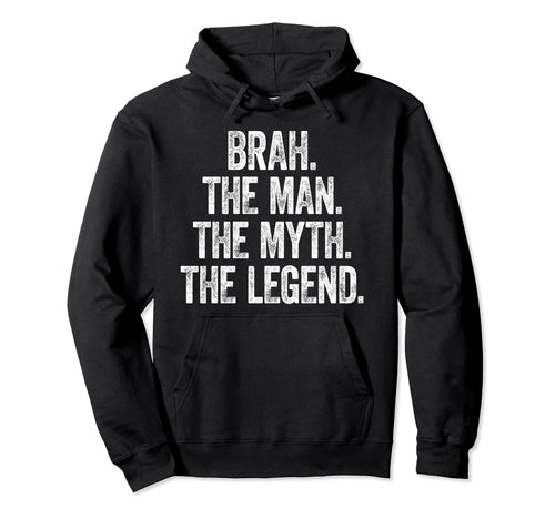 Brah Myth Legend Surfing Dad Rainbow Brah Hoodie - Graphic Print Men Women - T-Shirt, Sweatshirt, Hoodie