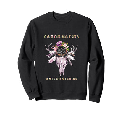 Caddo Nation American Indian Tribe Sweatshirt - Trendy Graphic for Adults - T-Shirt, Sweatshirt, Hoodie