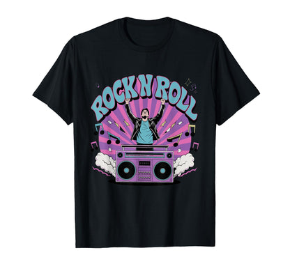 Rock N Roll Vibes Music Art T-Shirt - Trendy Graphic Men Women - T-Shirt, Sweatshirt, Hoodie