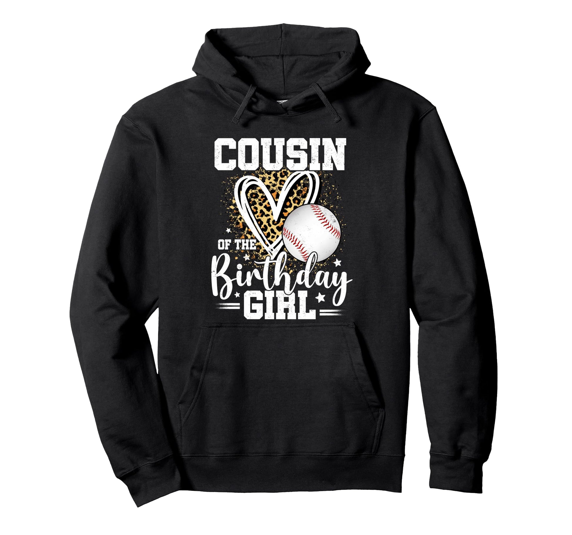 Cousin Birthday Baseball Cousin Hoodie - Aesthetic Graphic for Adults - T-Shirt, Sweatshirt, Hoodie