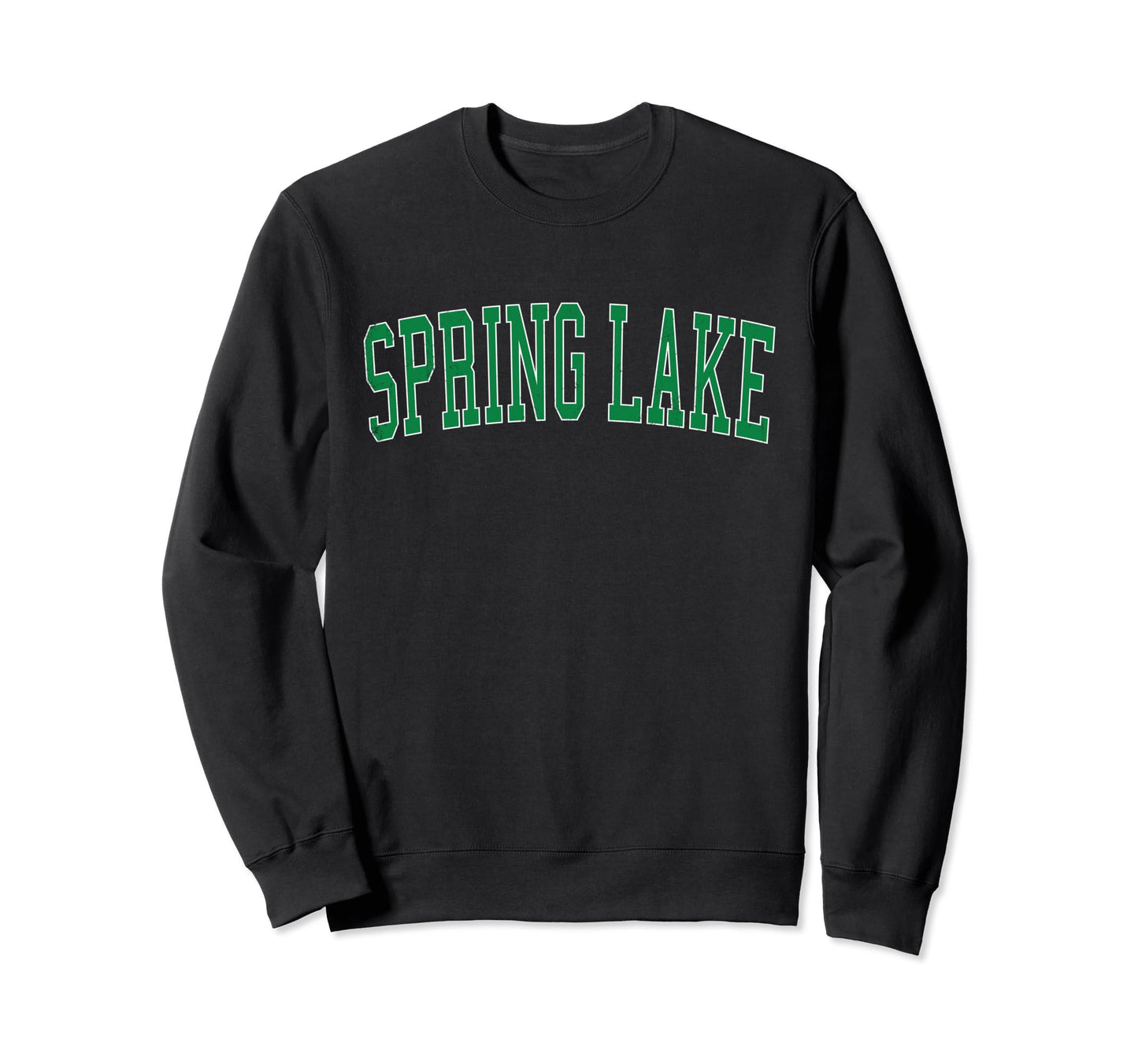 Spring Lake Nc Distressed Sweatshirt - Casual Everyday Wear for Adults - T-Shirt, Sweatshirt, Hoodie