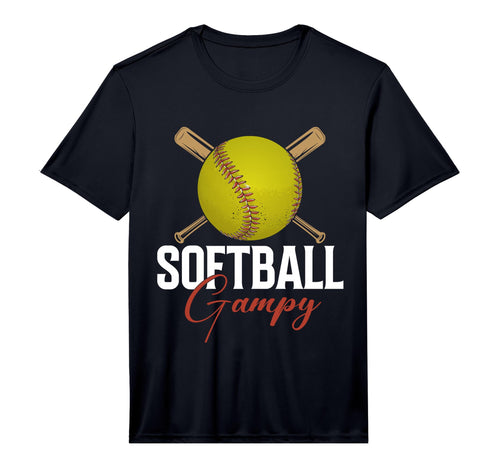Mens Softball Gampy Fathers Day T-Shirt - Aesthetic Graphic Men Women - T-Shirt, Sweatshirt, Hoodie