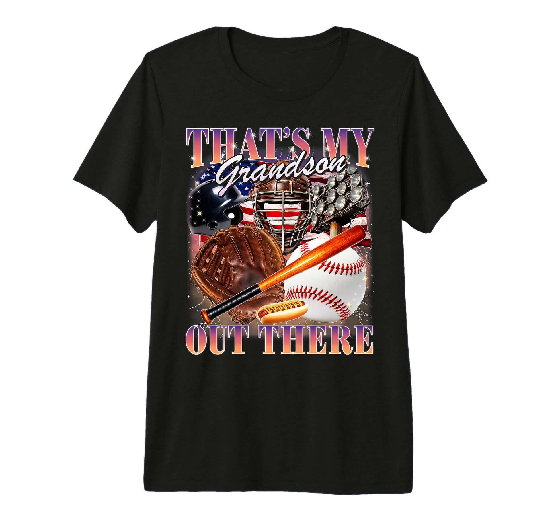 Thats My Grandson Out There 90S T-Shirt - Unique Graphic Men Women - T-Shirt, Sweatshirt, Hoodie