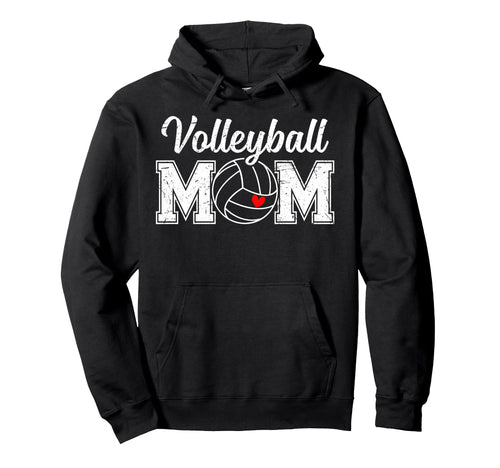 Volleyball Mom Game Day Vibes Mothers Hoodie - Unique Graphic Men Women - T-Shirt, Sweatshirt, Hoodie