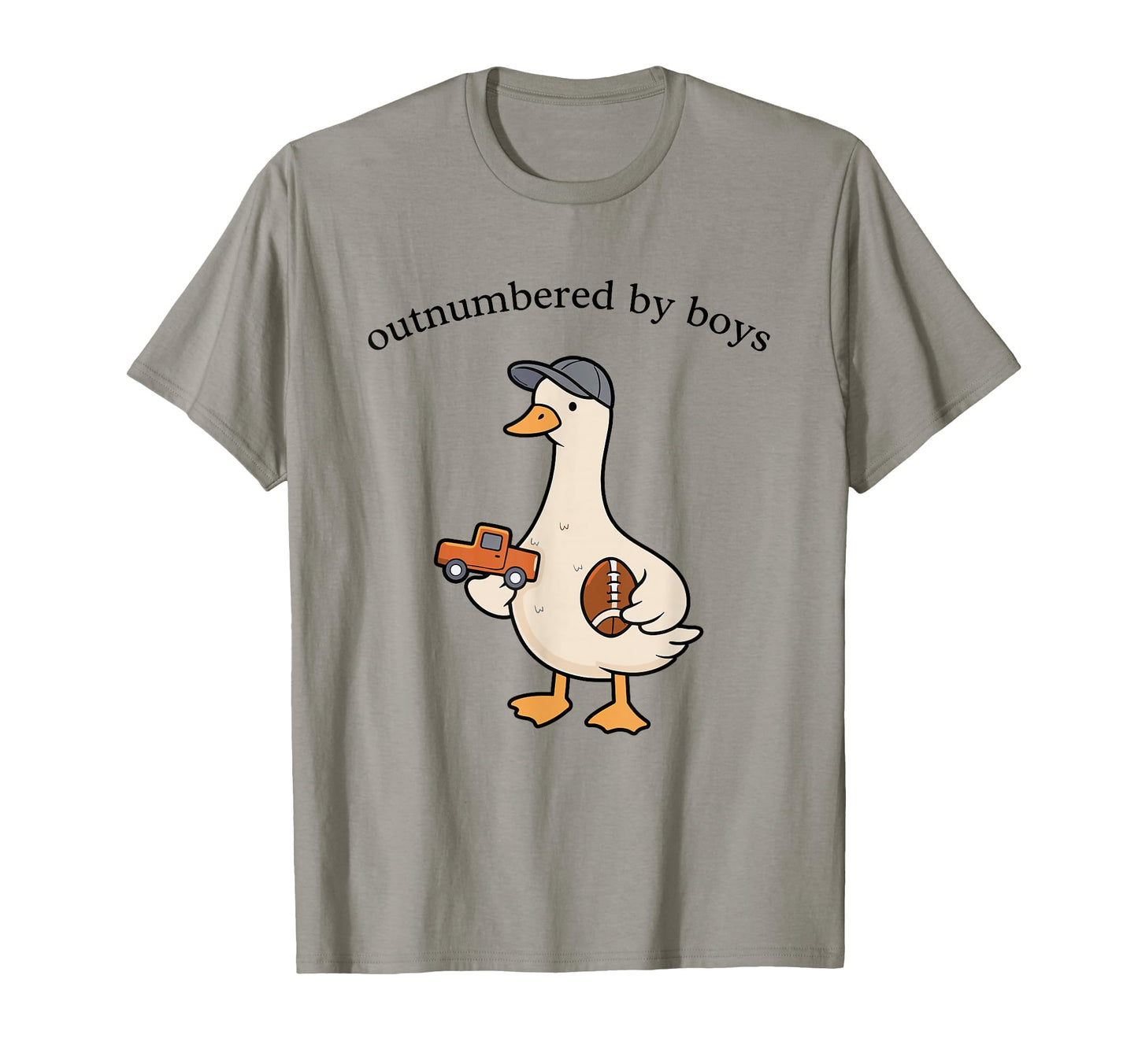 Outnumbered Mom Goose Mothers T-Shirt - Casual Everyday Wear for Adults - T-Shirt, Sweatshirt, Hoodie