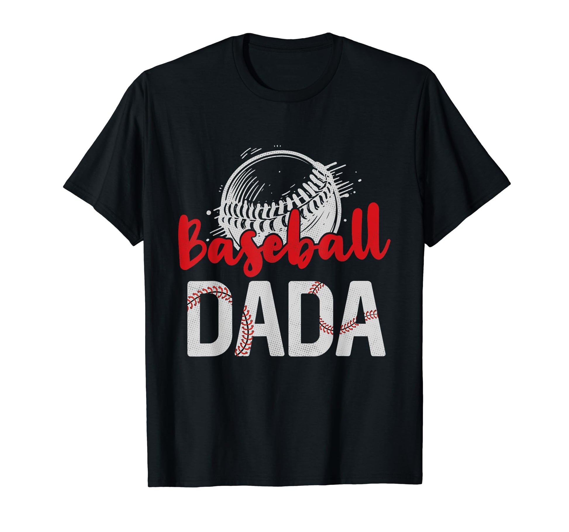 Baseball Dada Fathers Day Dad Grandpa T-Shirt - Aesthetic Graphic Unisex - T-Shirt, Sweatshirt, Hoodie