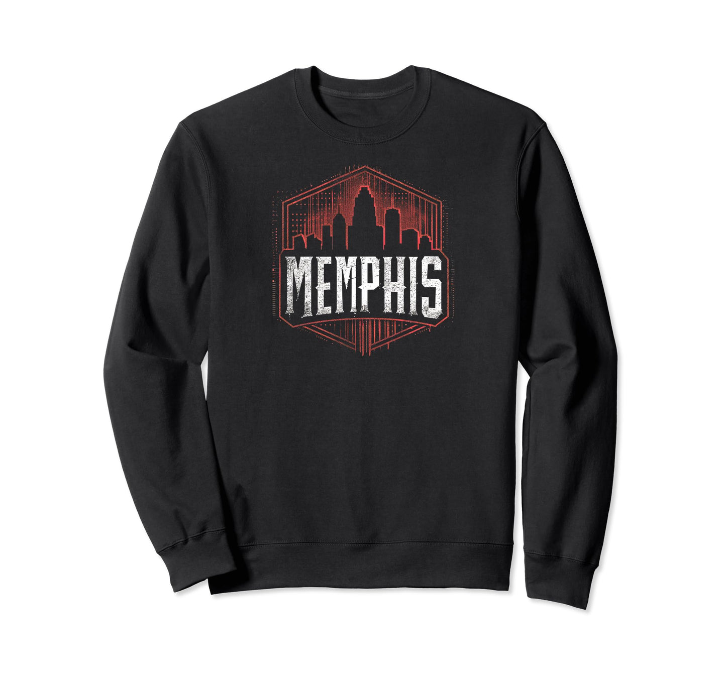 Memphis Grit 90S Grunge Sweatshirt - Aesthetic Graphic for Adults - T-Shirt, Sweatshirt, Hoodie