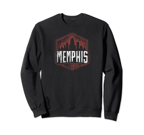 Memphis Grit 90S Grunge Sweatshirt - Aesthetic Graphic for Adults - T-Shirt, Sweatshirt, Hoodie