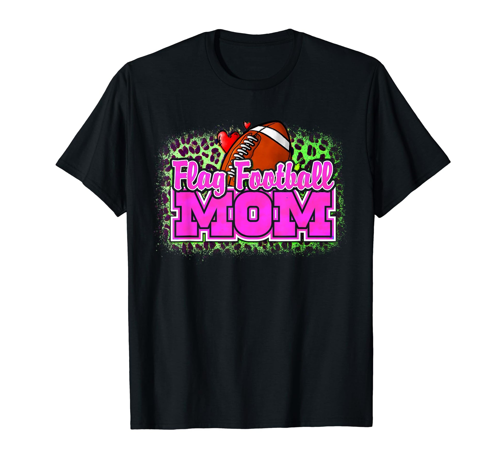 Flag Football Mom Season Game Day T-Shirt - Aesthetic Graphic Men Women - T-Shirt, Sweatshirt, Hoodie
