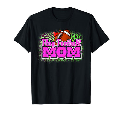 Flag Football Mom Season Game Day T-Shirt - Aesthetic Graphic Men Women - T-Shirt, Sweatshirt, Hoodie