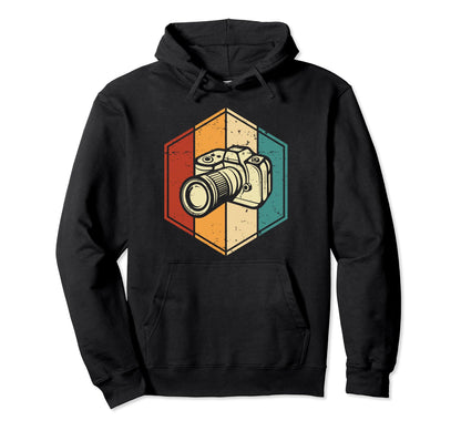 Photographer Photography Camera Hoodie - Minimalist Print for Adults - T-Shirt, Sweatshirt, Hoodie