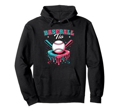 Baseball Tio Drip Ice Cream Dripping Hoodie - Custom Art Print Men Women - T-Shirt, Sweatshirt, Hoodie