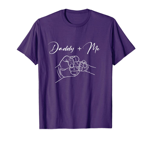 Daddy And Me Best Dad Fist Bump Funny T-Shirt - Custom Art Print Men Women - T-Shirt, Sweatshirt, Hoodie