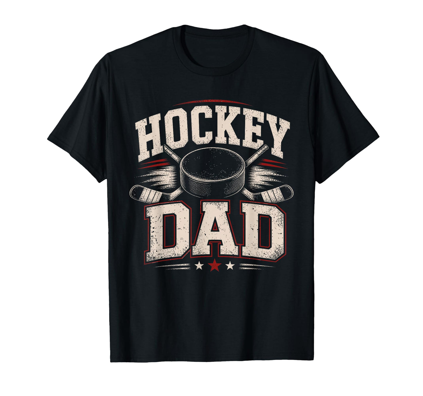 Hockey Dad Sports Dad T-Shirt - Custom Art Print Unisex - T-Shirt, Sweatshirt, Hoodie