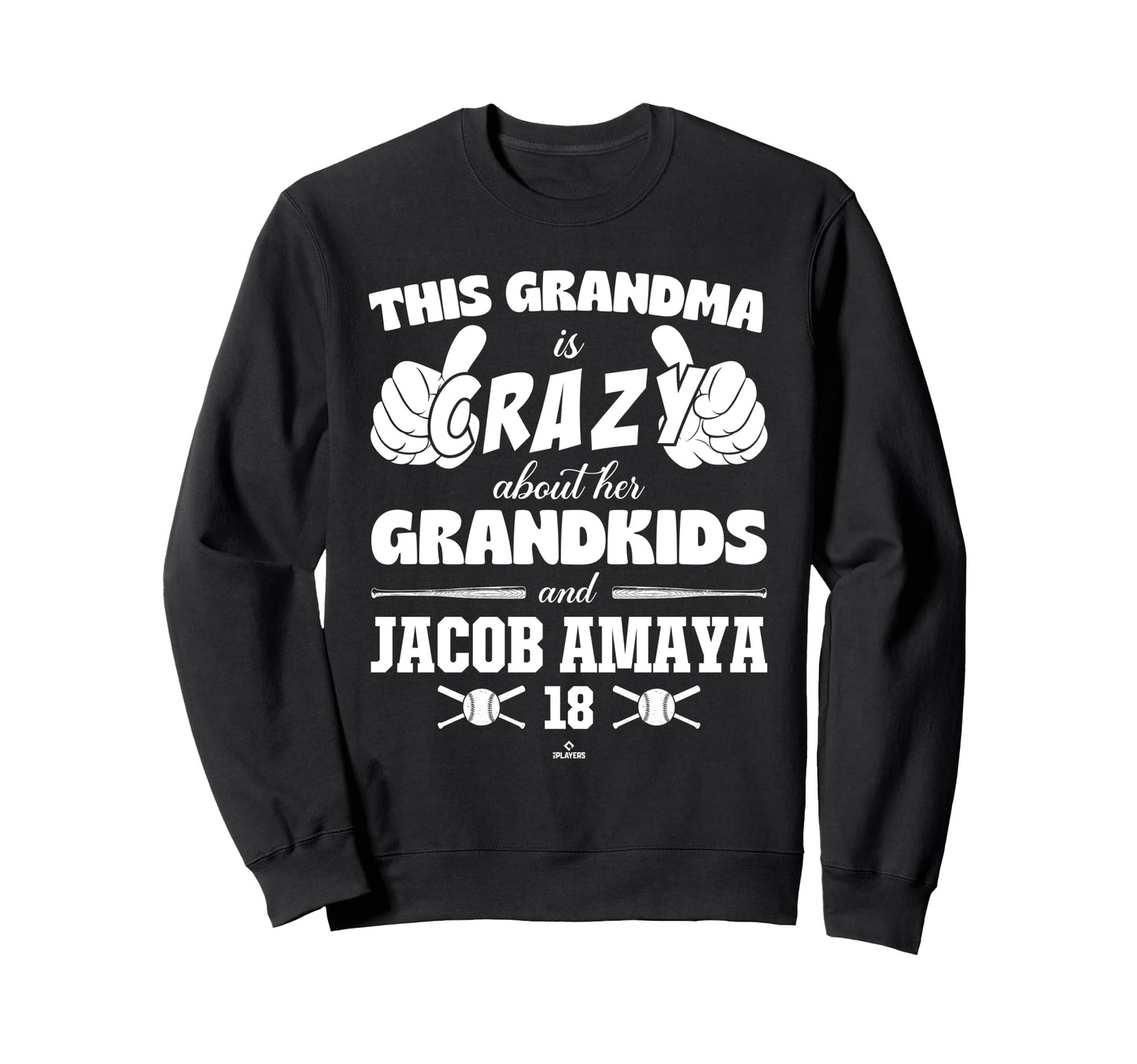 Grandma Crazy Jacob Amaya Chicago Sweatshirt - Graphic Print for Adults - T-Shirt, Sweatshirt, Hoodie