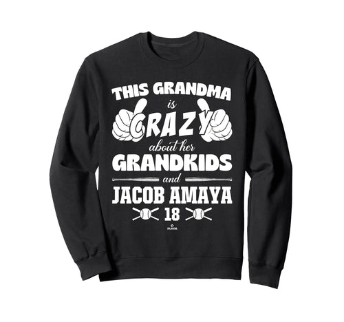 Grandma Crazy Jacob Amaya Chicago Sweatshirt - Graphic Print for Adults - T-Shirt, Sweatshirt, Hoodie