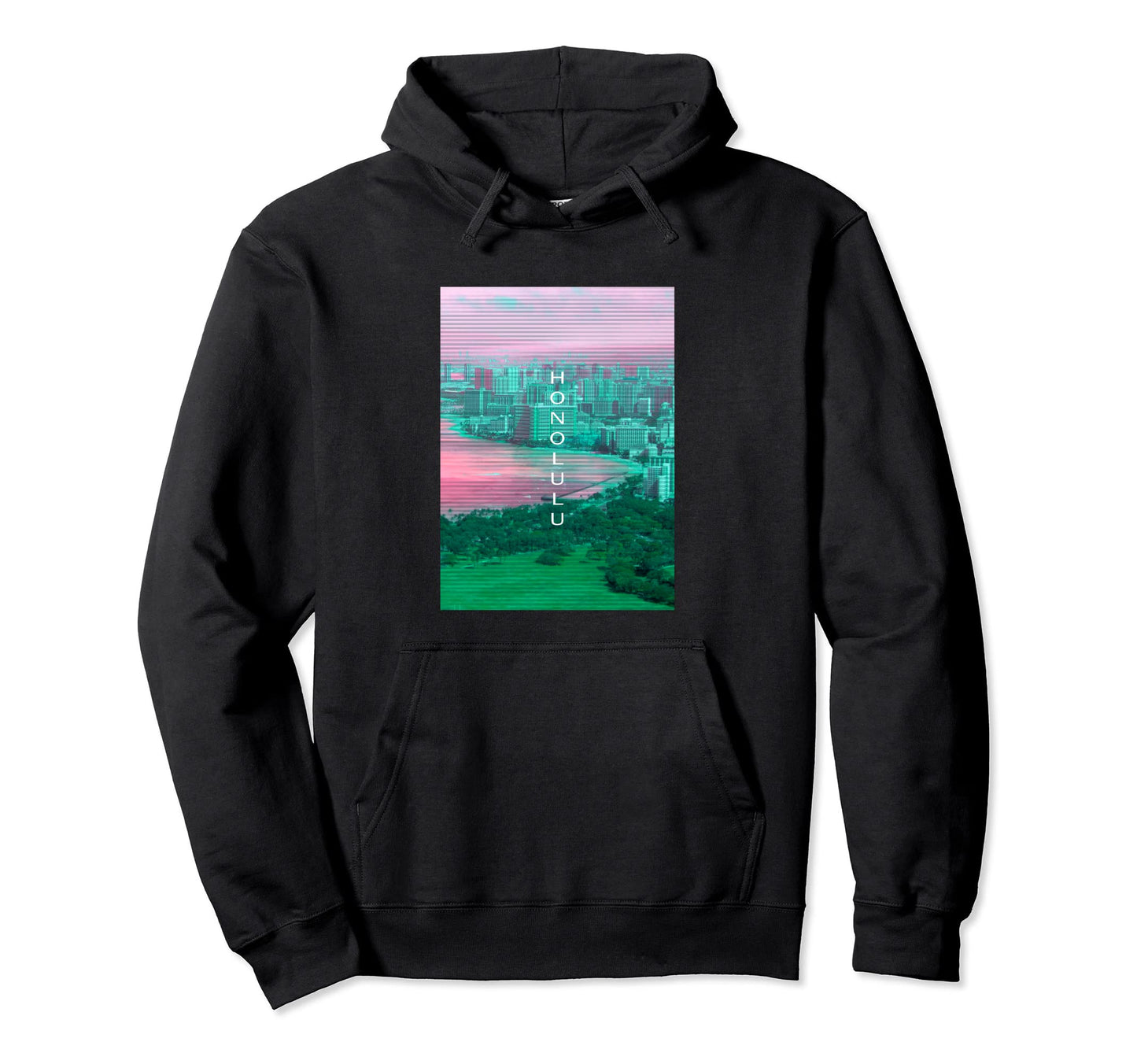 Florida Vaporwave Aesthetic Souvenir Hi Tampa Hoodie - Graphic Print Unisex - T-Shirt, Sweatshirt, Hoodie