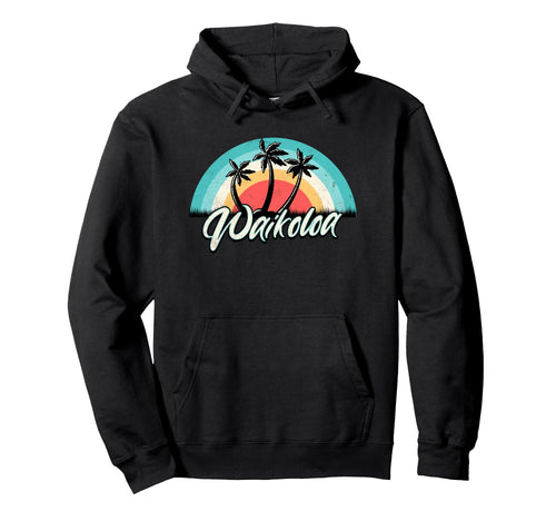 Matching Family Vacation Sunset Waikoloa Hoodie - Trendy Graphic Men Women - T-Shirt, Sweatshirt, Hoodie