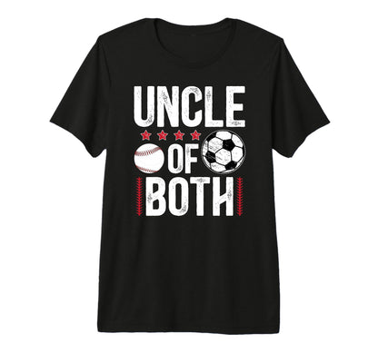 Mens Uncle Both Baseball Soccer T-Shirt - Aesthetic Graphic Men Women - T-Shirt, Sweatshirt, Hoodie