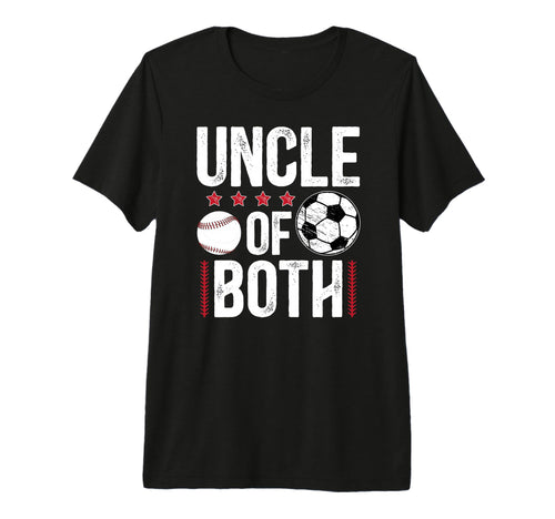 Mens Uncle Both Baseball Soccer T-Shirt - Aesthetic Graphic Men Women - T-Shirt, Sweatshirt, Hoodie