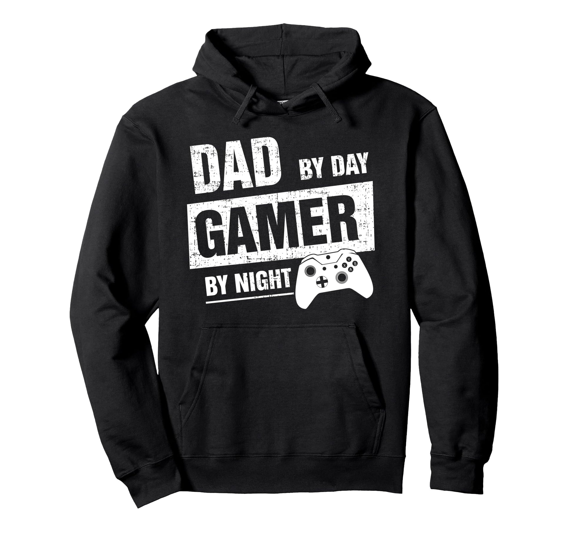 Dad Day Gamer Night Funny Gift Gaming Hoodie - Custom Art Print Unisex - T-Shirt, Sweatshirt, Hoodie